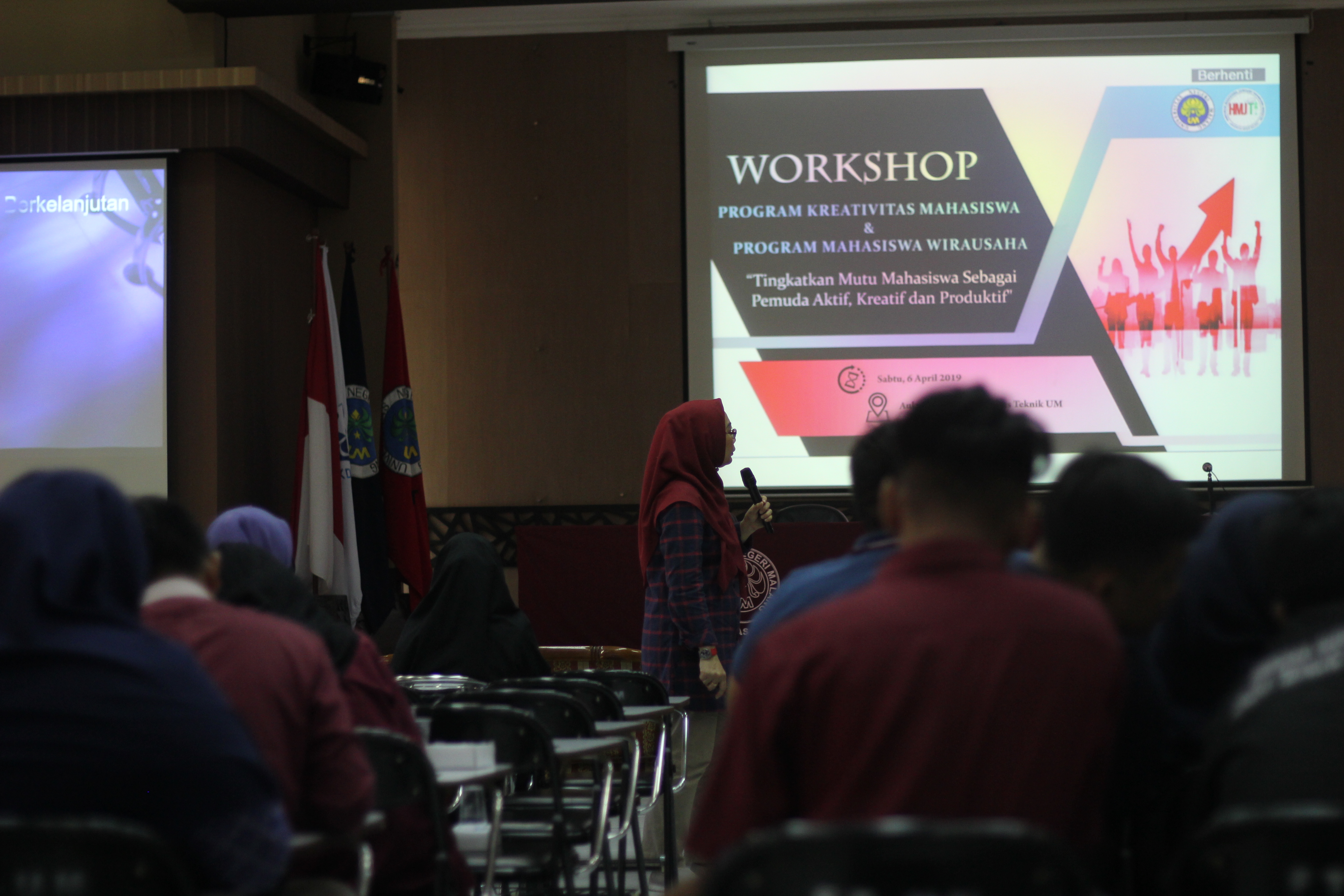 Workshop Program Mahasiswa Wirausaha (PMW) Jurusan Teknologi Industri Tahun 2019