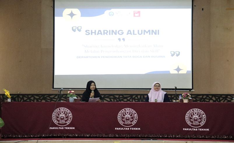 Sharing Alumni  “Meningkatkan Mutu Diri dan Skill Melalui Mimpi ”